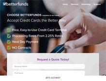 Tablet Screenshot of betterfunds.com
